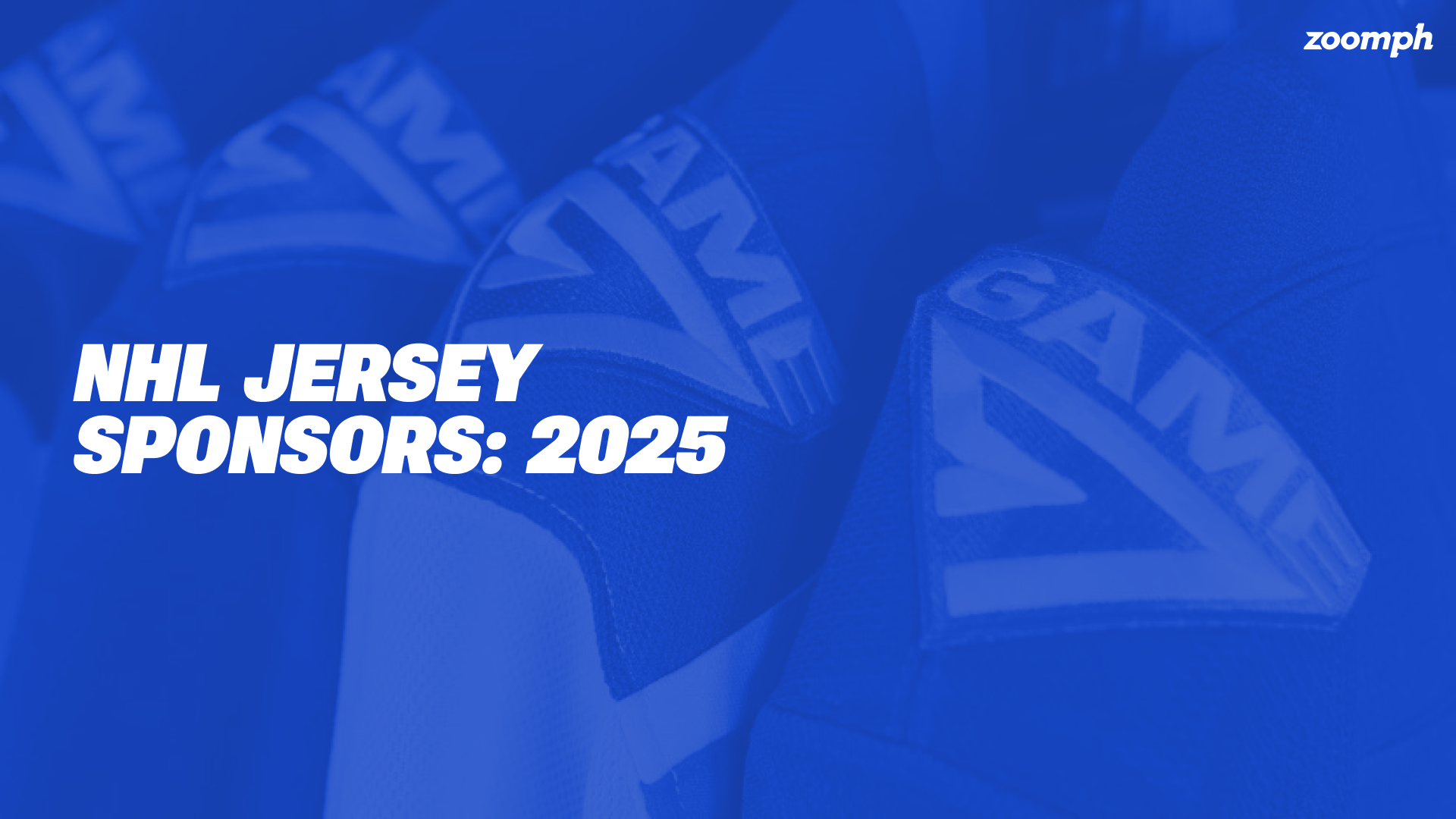 NHL Jersey Sponsor Guide 2025