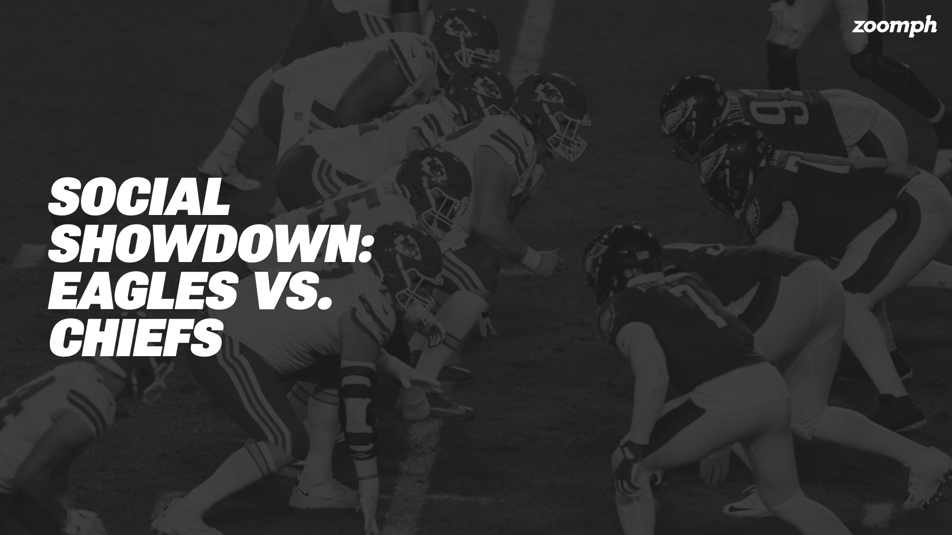 Super Bowl - Eagles Chiefs Social Media Comparison