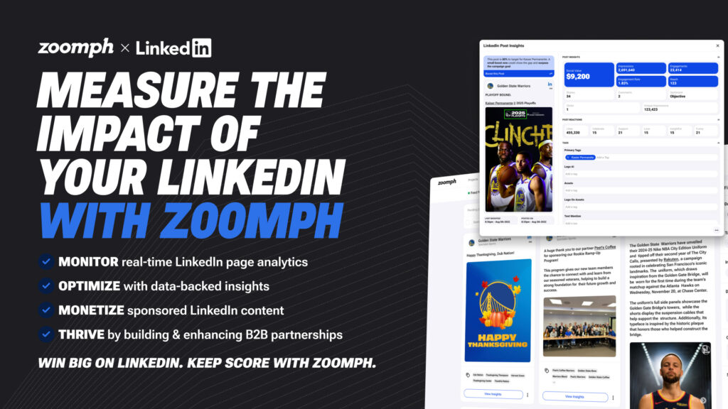Zoomph now has LinkedIn analytics