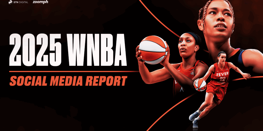 Zoomph STN WNBA Social Report 2025 Graphic
