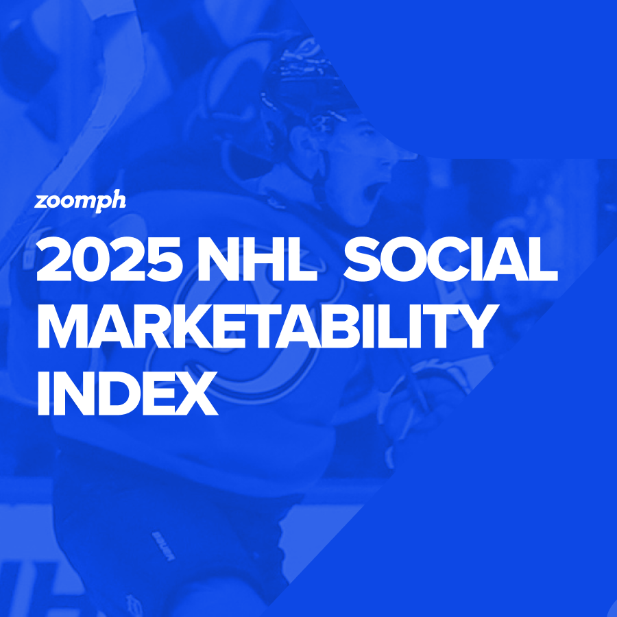 2025 NHL Top 10 Social Marketability Index