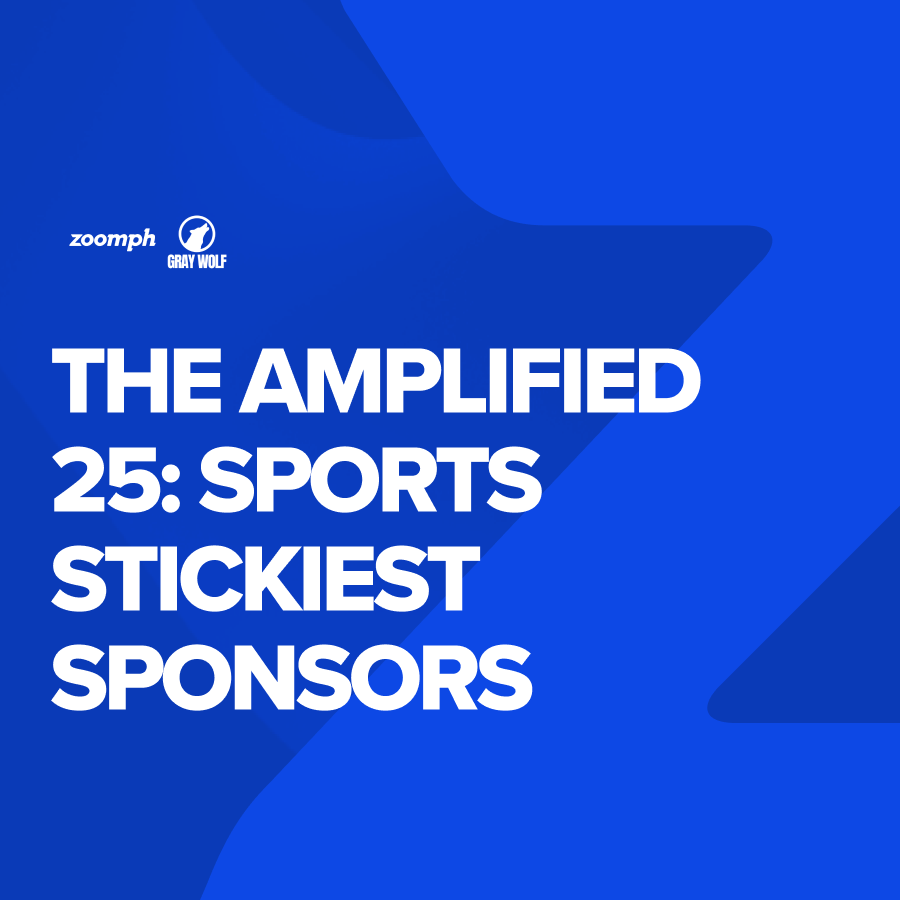 Amplified 25 - Sports Stickiest Sponsors