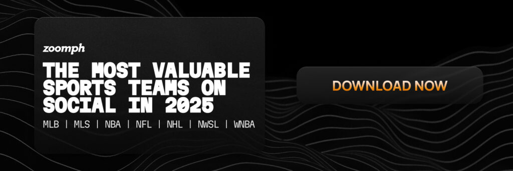 The Most valuable Sports Teams on Social Media 2025 - Zoomph