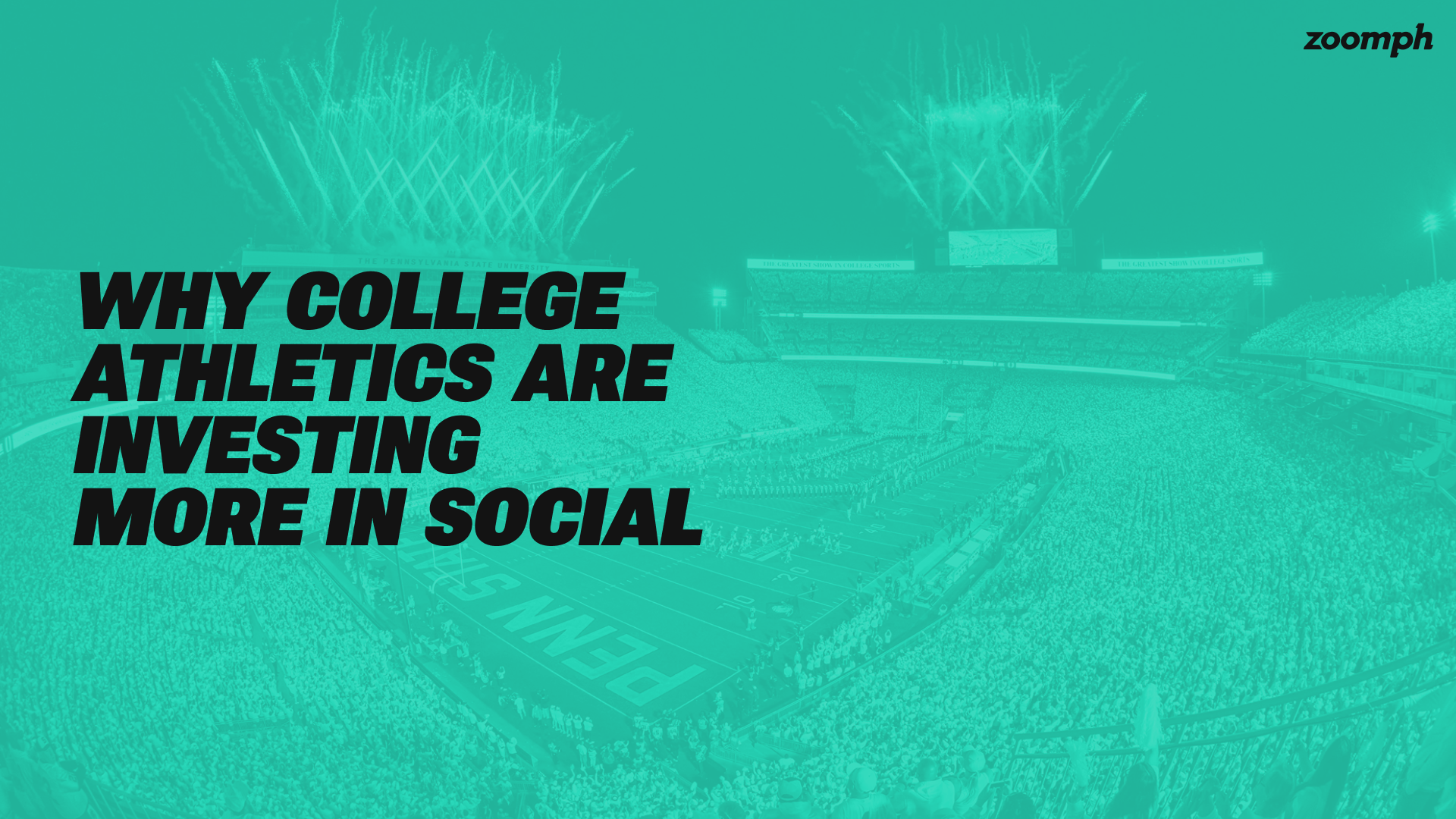 WHY COLLEGE ATHLETICS ARE INVESTING MORE IN SOCIAL