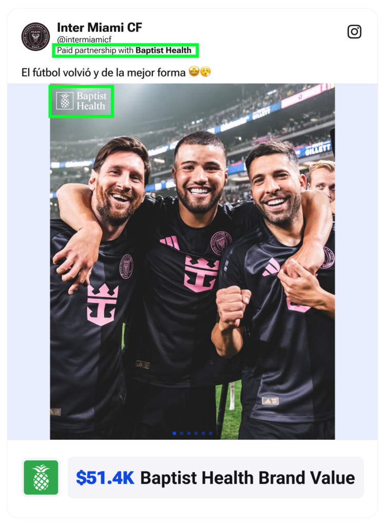 Baptist Health × Inter Miami CF - Sponsorship Measurement Zoomph