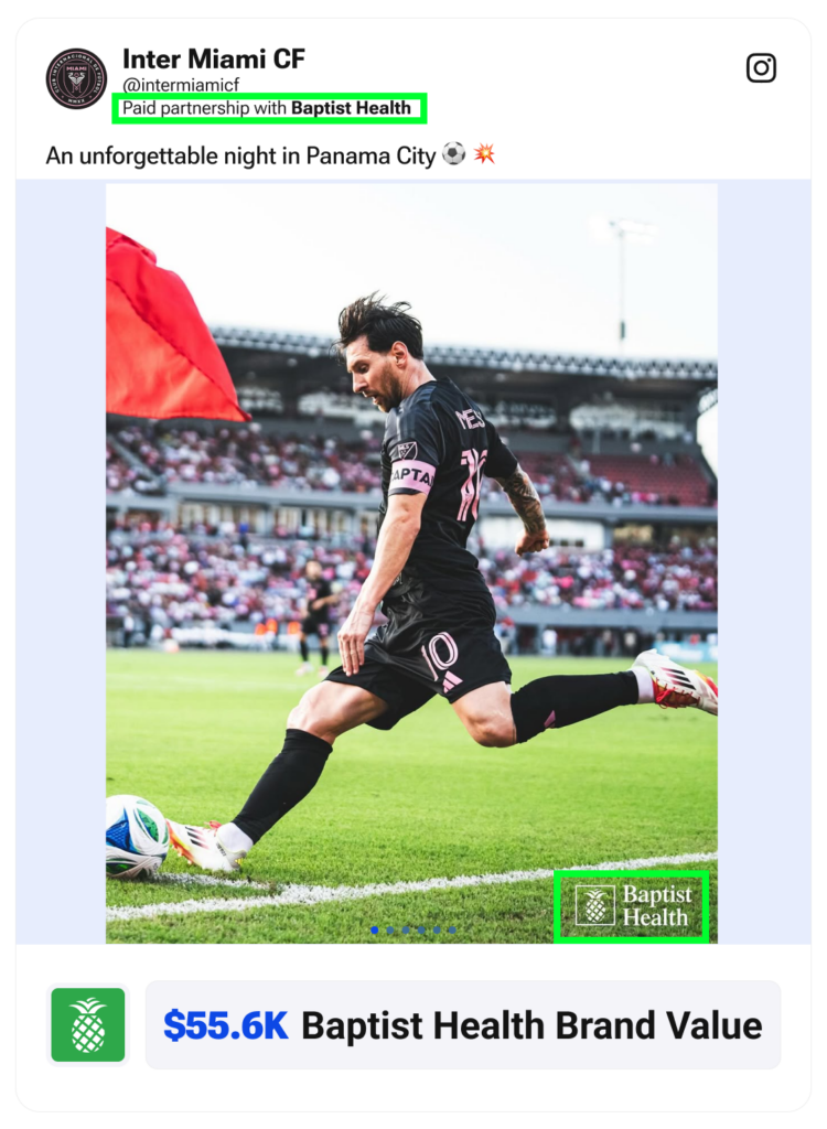 Baptist Health × Inter Miami CF - Sponsorship Measurement Zoomph