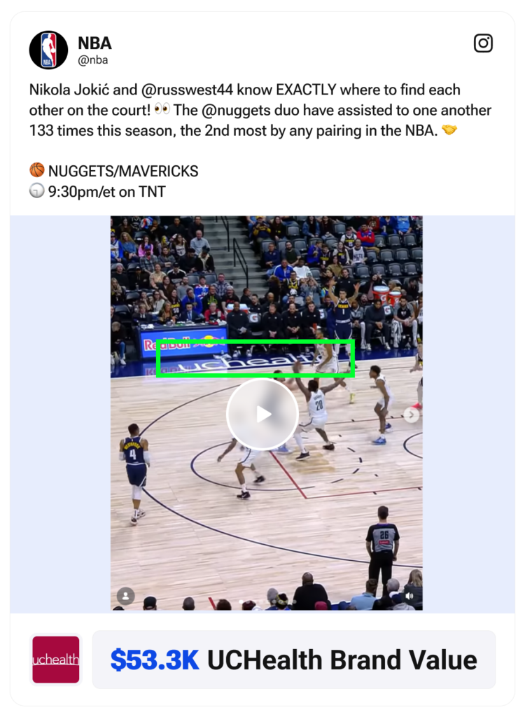 UCHealth Colorado × Denver Nuggets