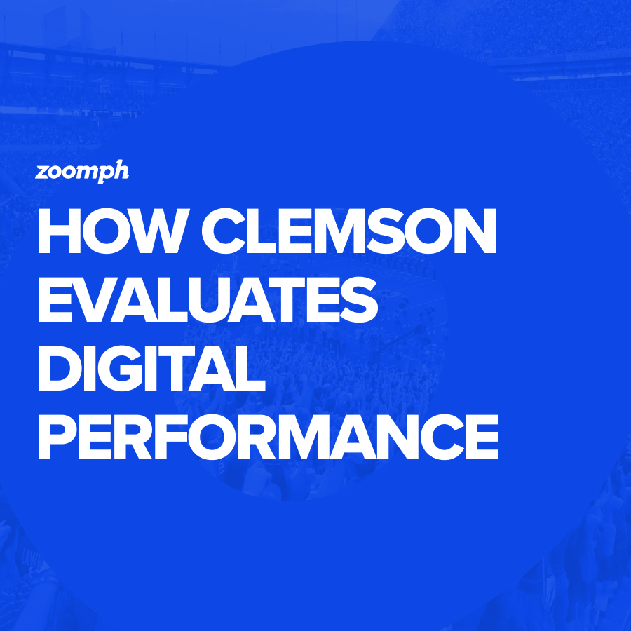 Zoomph Study: How Clemson Athletics Evaluates Digital Performance at Scale