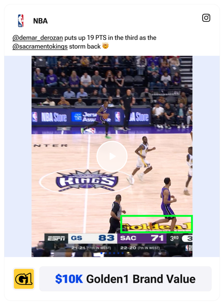 Zoomph Credit Union Sports Sponsorship Study Golden1 Credit Union Example